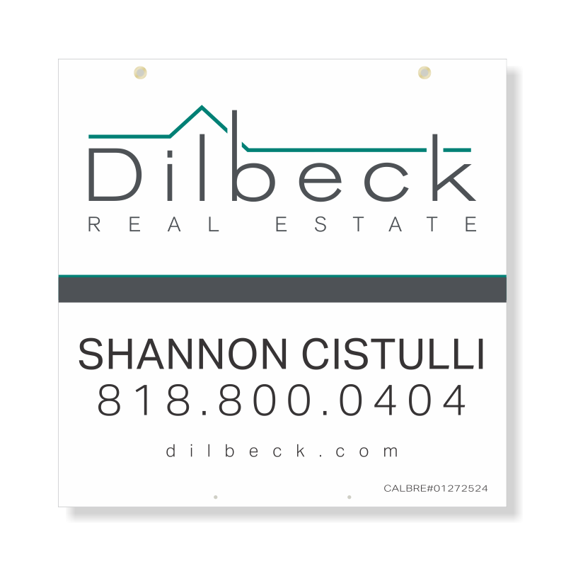 Dilbeck Real Estate Model 26X26_AGT_149 in Hanging Sign Panels Dee Sign®