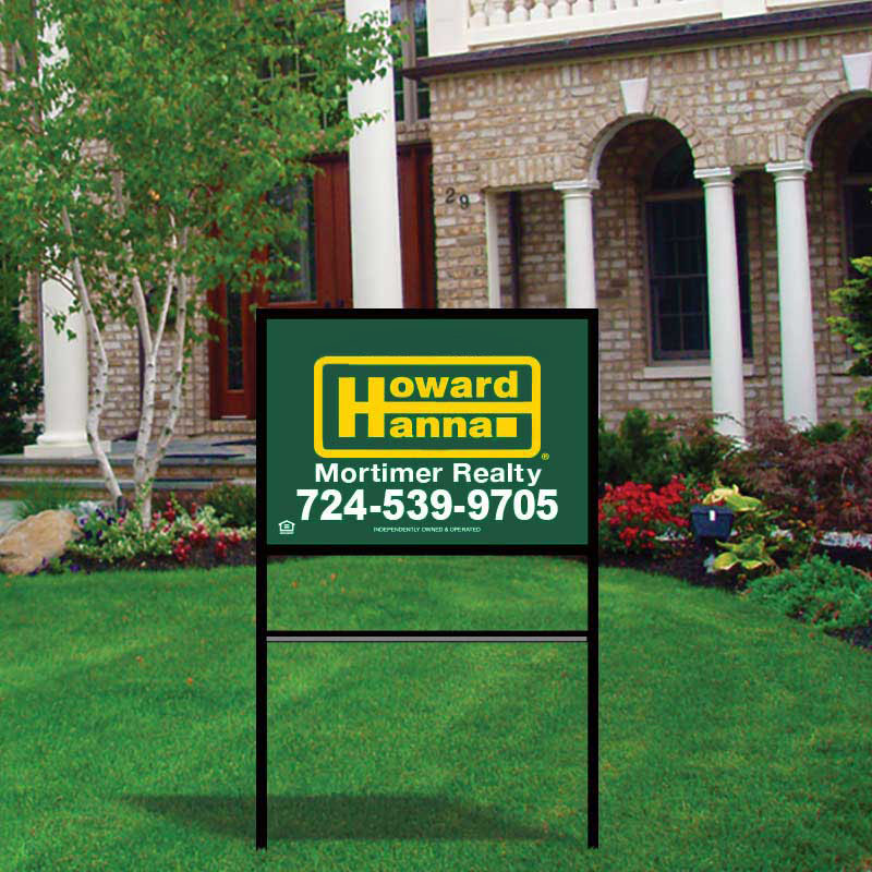 Howard Hanna Real Estate Model HH207_209 in Dee Sign®